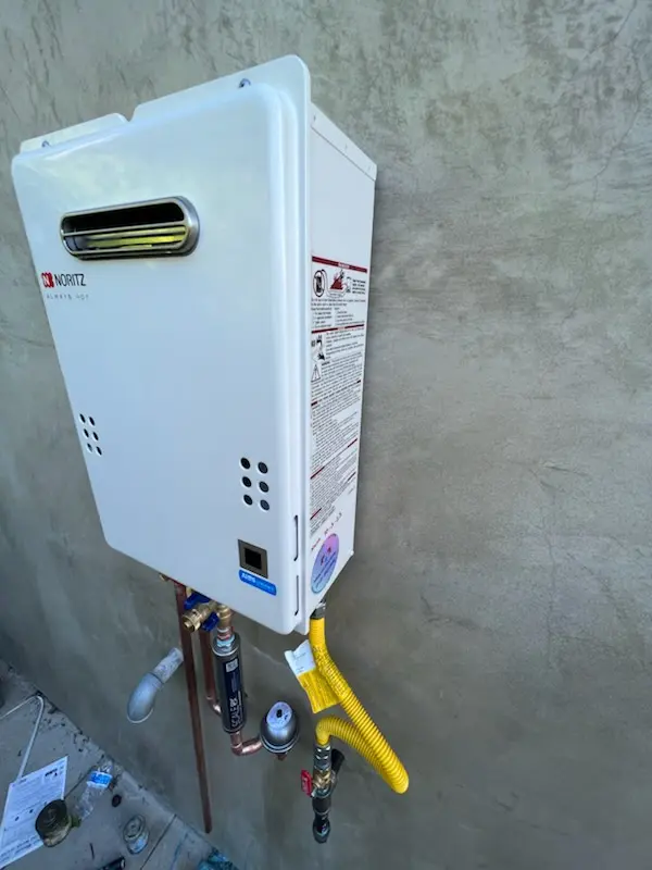 Tankless water heater installation for Gilbert homes